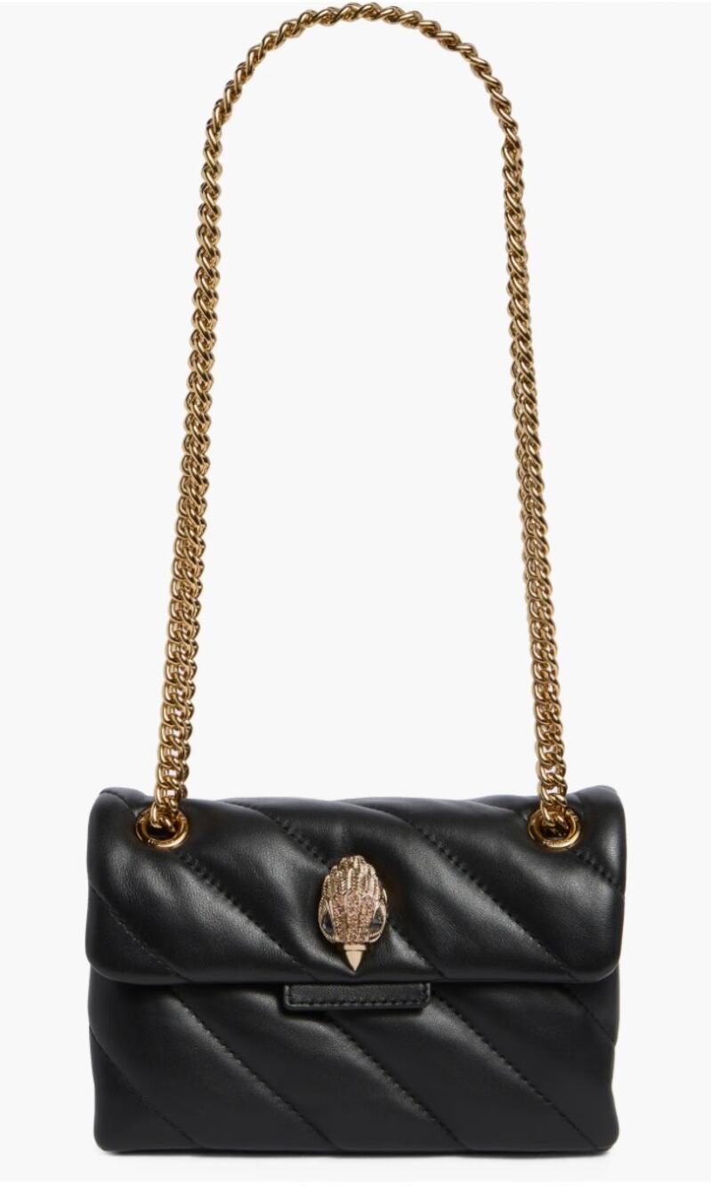 Kurt Geiger London Kensington Quilted Leather Shoulder Bag NWT